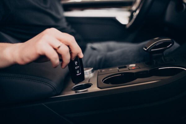 automóvel com câmbio automático